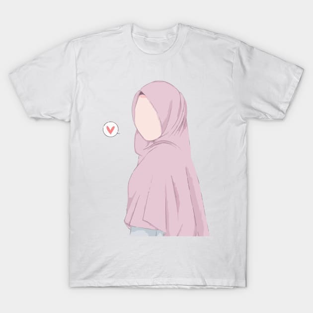 muslim cute T-Shirt by Nawaw